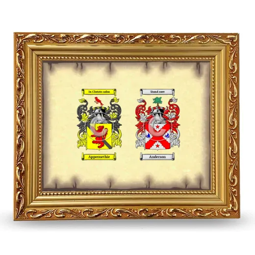 Anniversary Framed - Gold