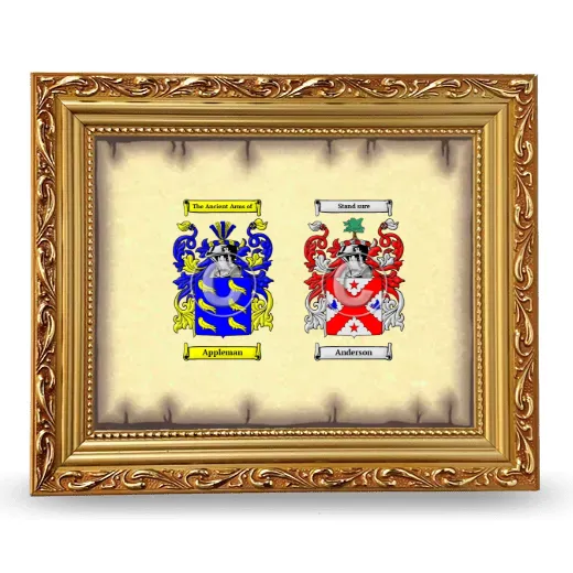 Anniversary Framed - Gold