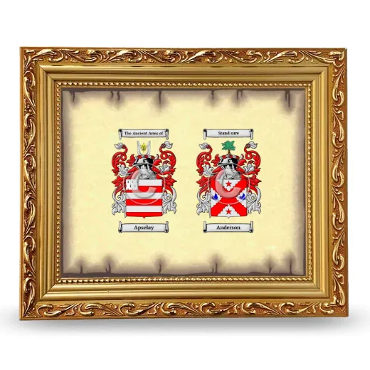 Anniversary Framed - Gold