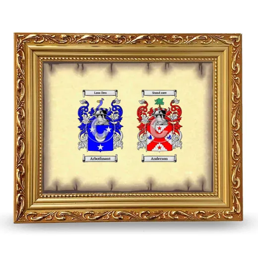 Anniversary Framed - Gold