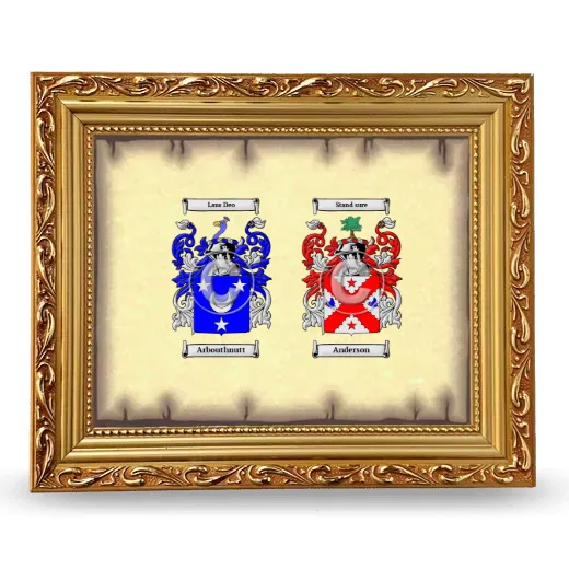 Anniversary Framed - Gold