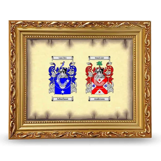 Anniversary Framed - Gold