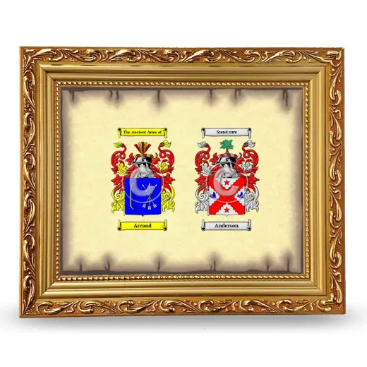 Anniversary Framed - Gold