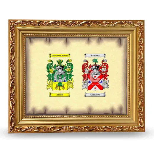 Anniversary Framed - Gold