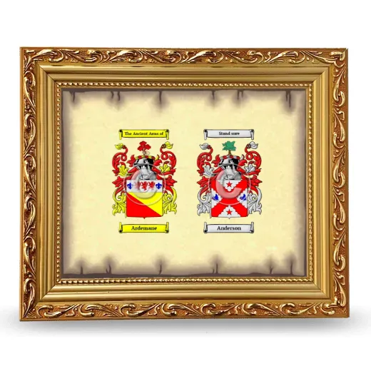 Anniversary Framed - Gold