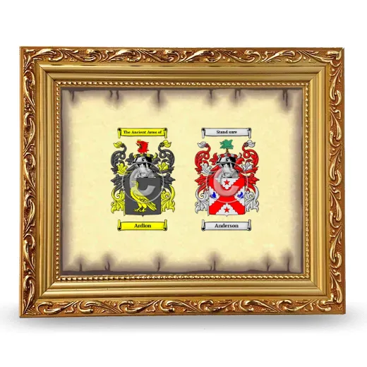 Anniversary Framed - Gold