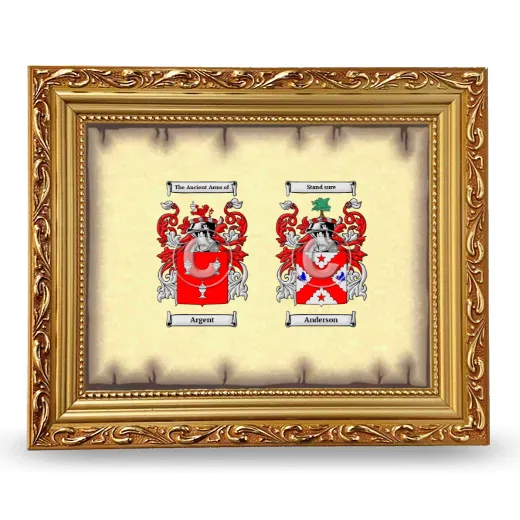 Anniversary Framed - Gold