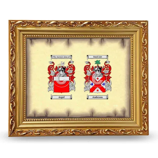 Anniversary Framed - Gold