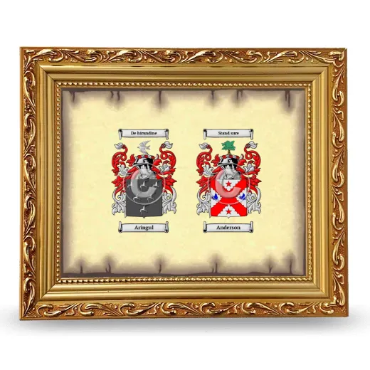 Anniversary Framed - Gold