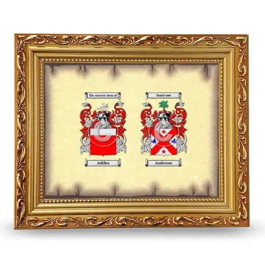 Anniversary Framed - Gold