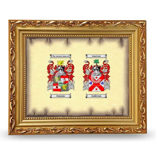 Anniversary Framed - Gold