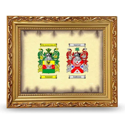 Anniversary Framed - Gold