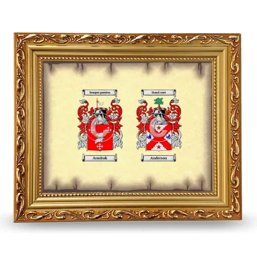 Anniversary Framed - Gold