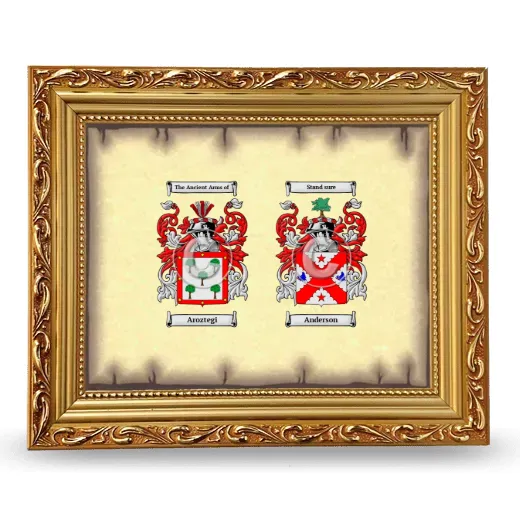 Anniversary Framed - Gold