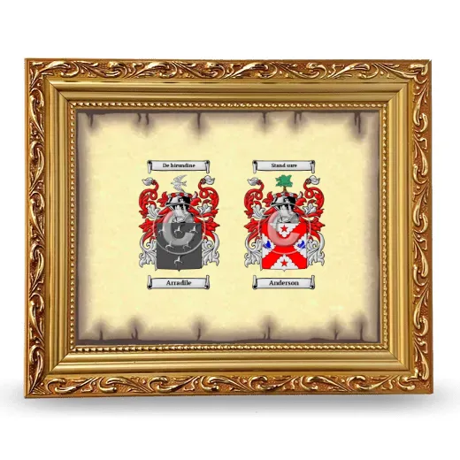 Anniversary Framed - Gold