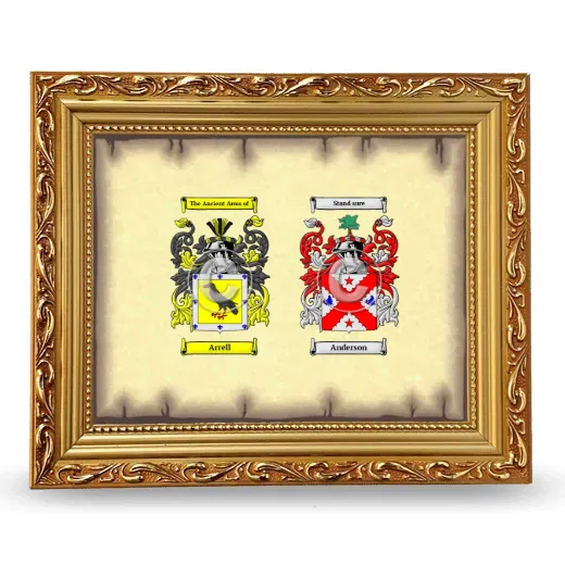 Anniversary Framed - Gold