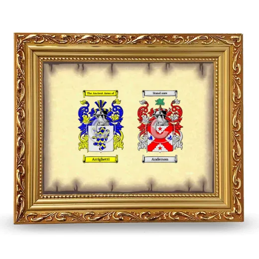 Anniversary Framed - Gold