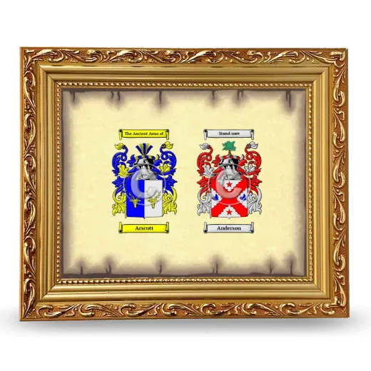 Anniversary Framed - Gold