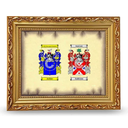 Anniversary Framed - Gold