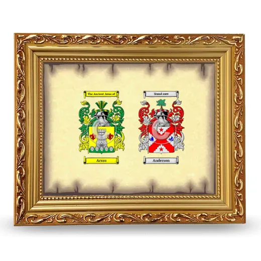 Anniversary Framed - Gold