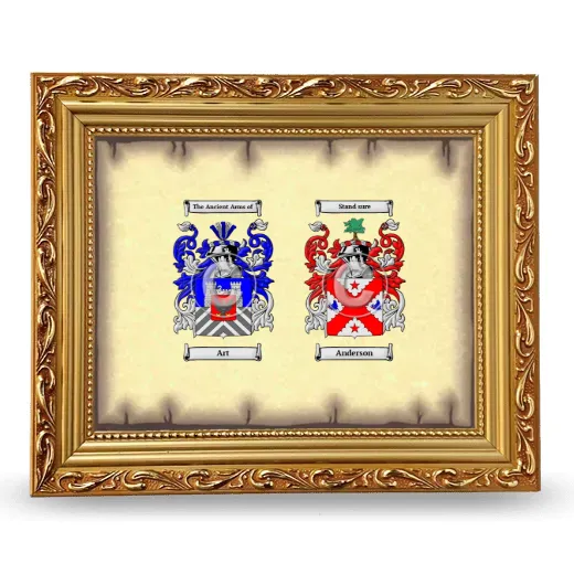 Anniversary Framed - Gold