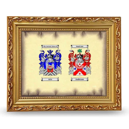 Anniversary Framed - Gold