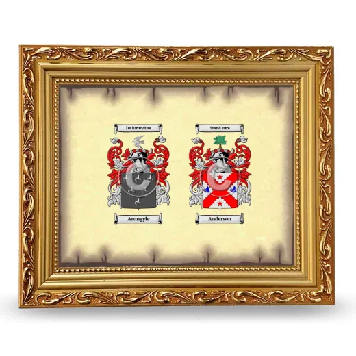 Anniversary Framed - Gold