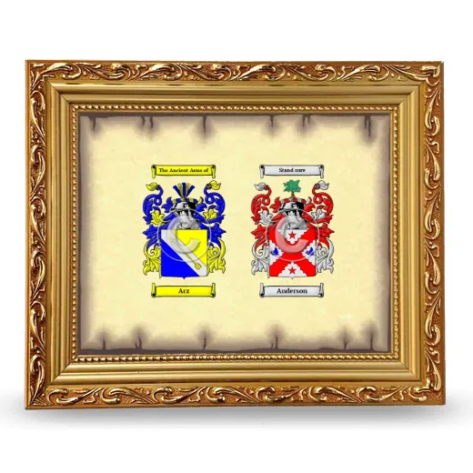 Anniversary Framed - Gold