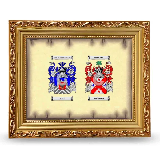 Anniversary Framed - Gold