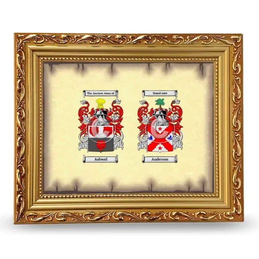 Anniversary Framed - Gold