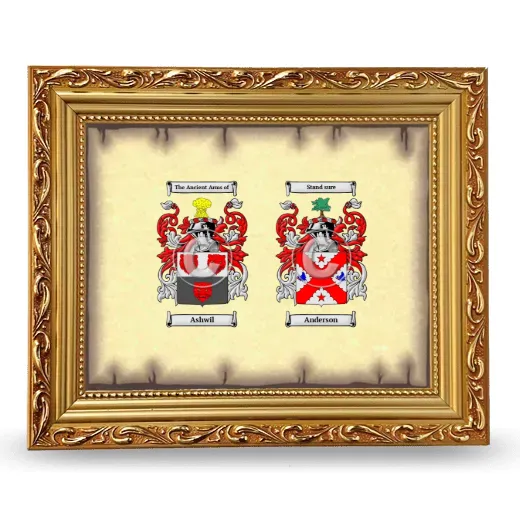 Anniversary Framed - Gold