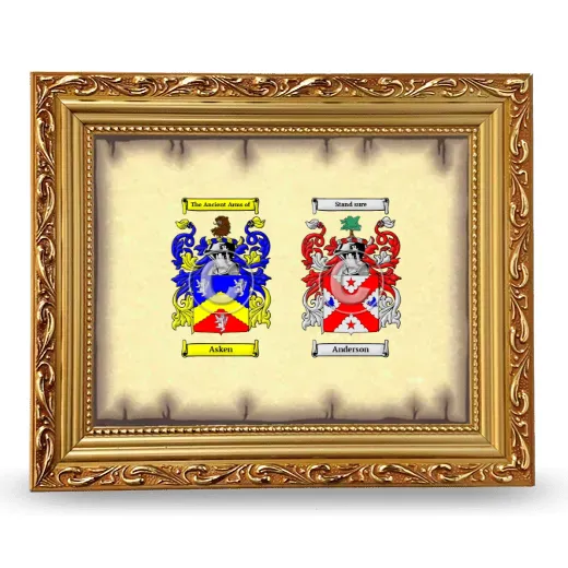 Anniversary Framed - Gold