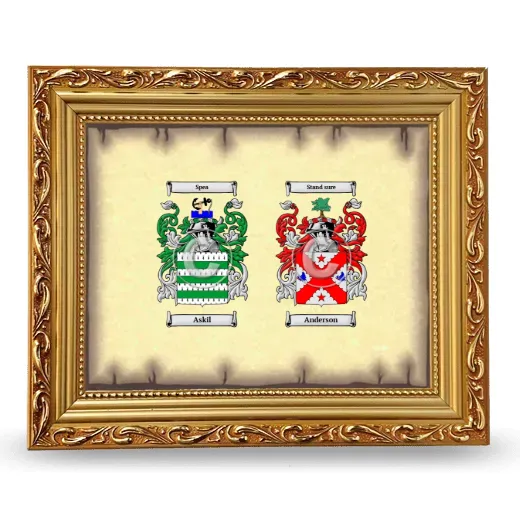 Anniversary Framed - Gold