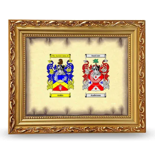 Anniversary Framed - Gold