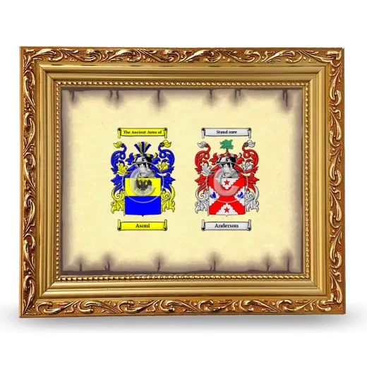 Anniversary Framed - Gold