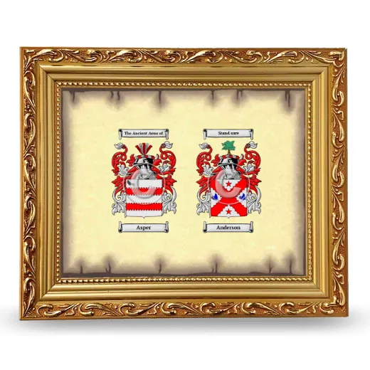 Anniversary Framed - Gold