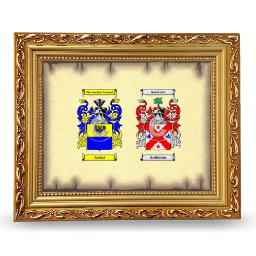 Anniversary Framed - Gold