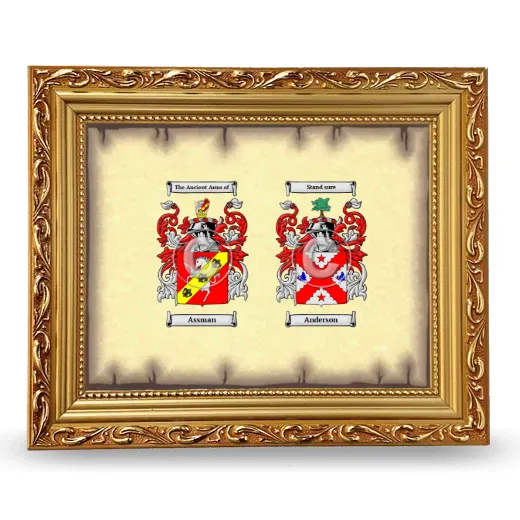 Anniversary Framed - Gold