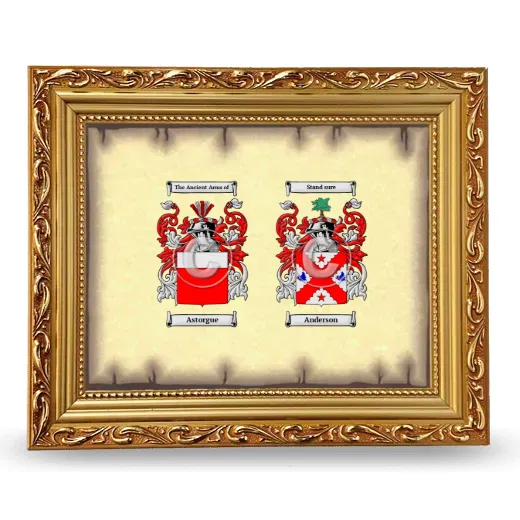 Anniversary Framed - Gold