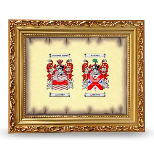 Anniversary Framed - Gold