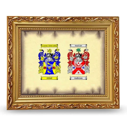 Anniversary Framed - Gold