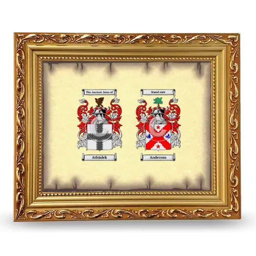 Anniversary Framed - Gold