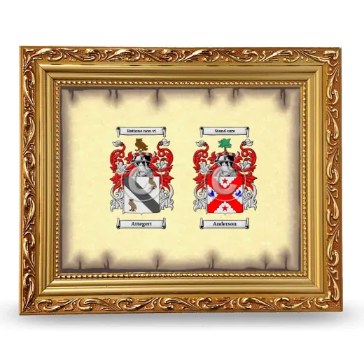 Anniversary Framed - Gold