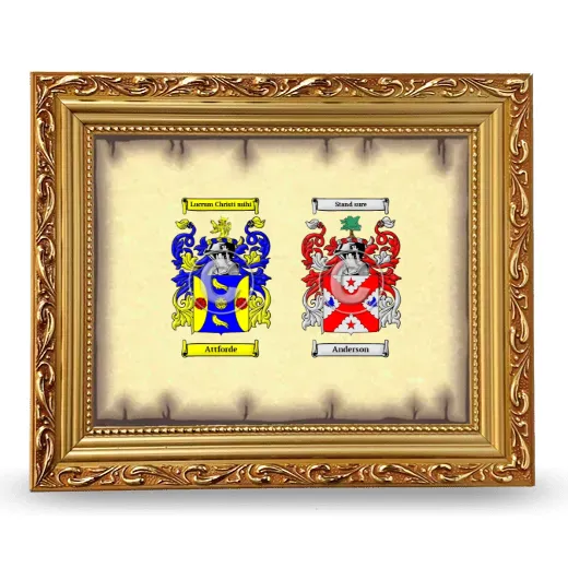 Anniversary Framed - Gold