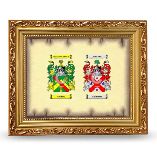 Anniversary Framed - Gold