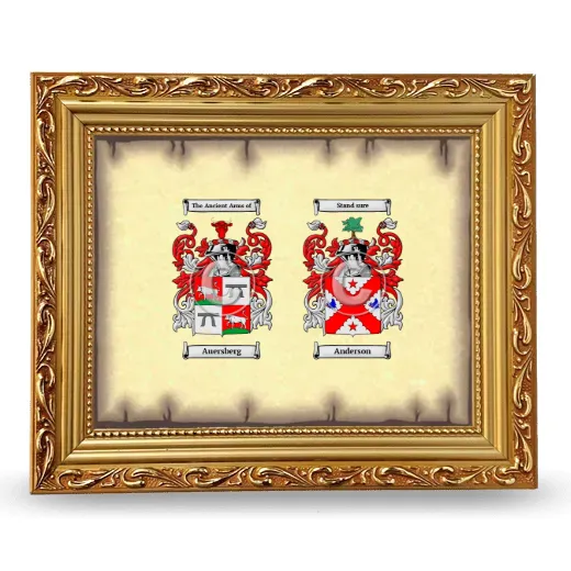 Anniversary Framed - Gold