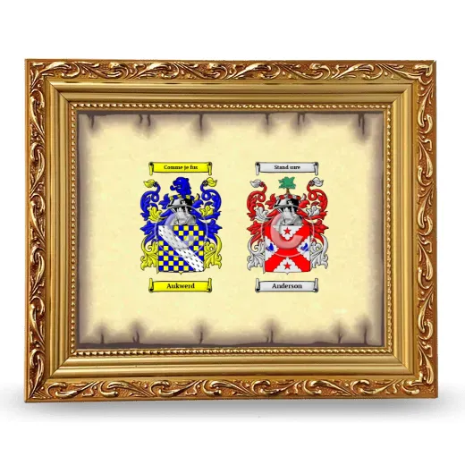 Anniversary Framed - Gold