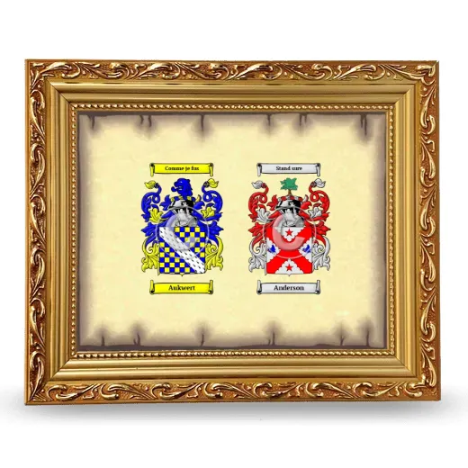 Anniversary Framed - Gold