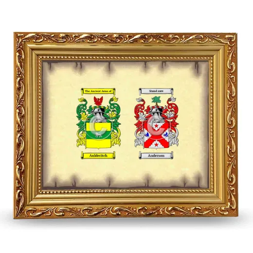 Anniversary Framed - Gold