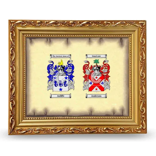 Anniversary Framed - Gold